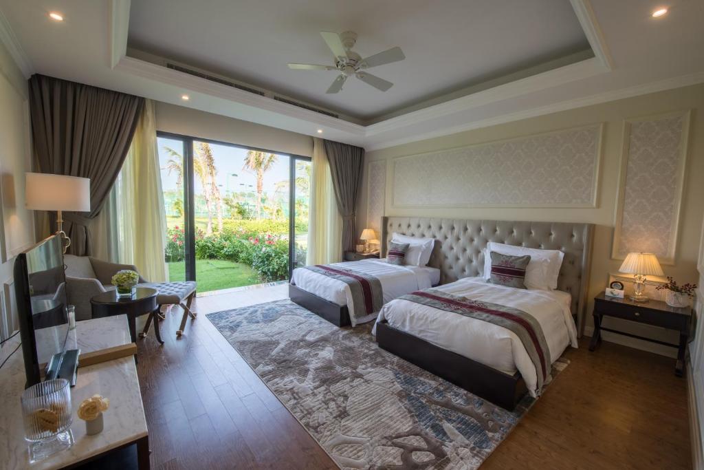 Phòng ngủ Villa 4 phòng ngủ Vinpearl Resort & Golf Phú Quốc