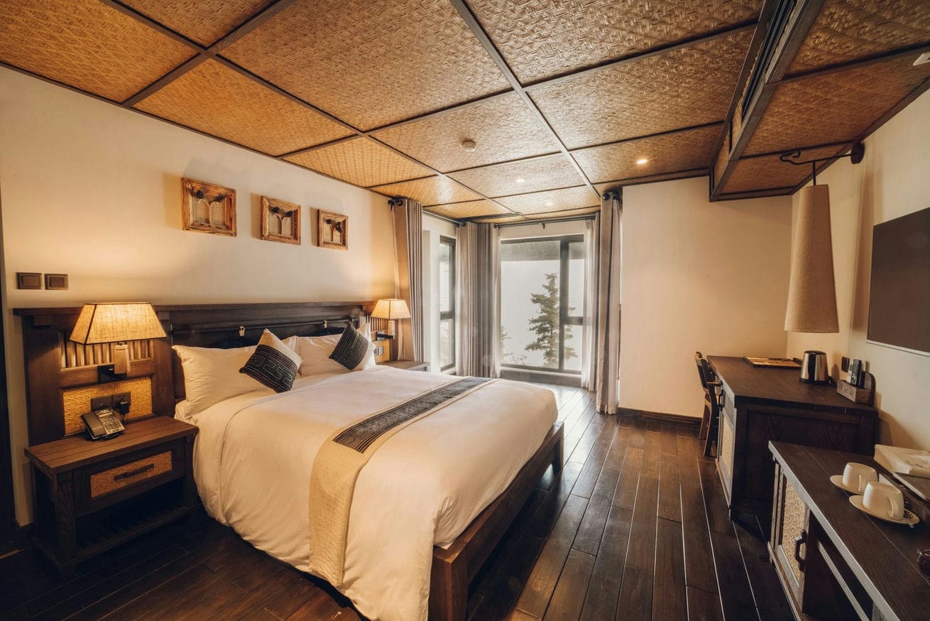 Phòng ngủ Ville De Mont Resort Sapa