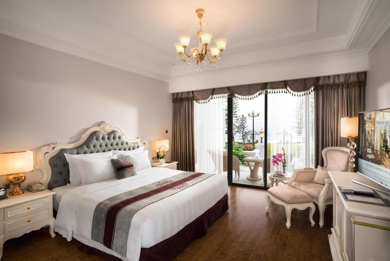 Phòng nghỉ tại Vinpearl Đảo Rều Quảng Ninh