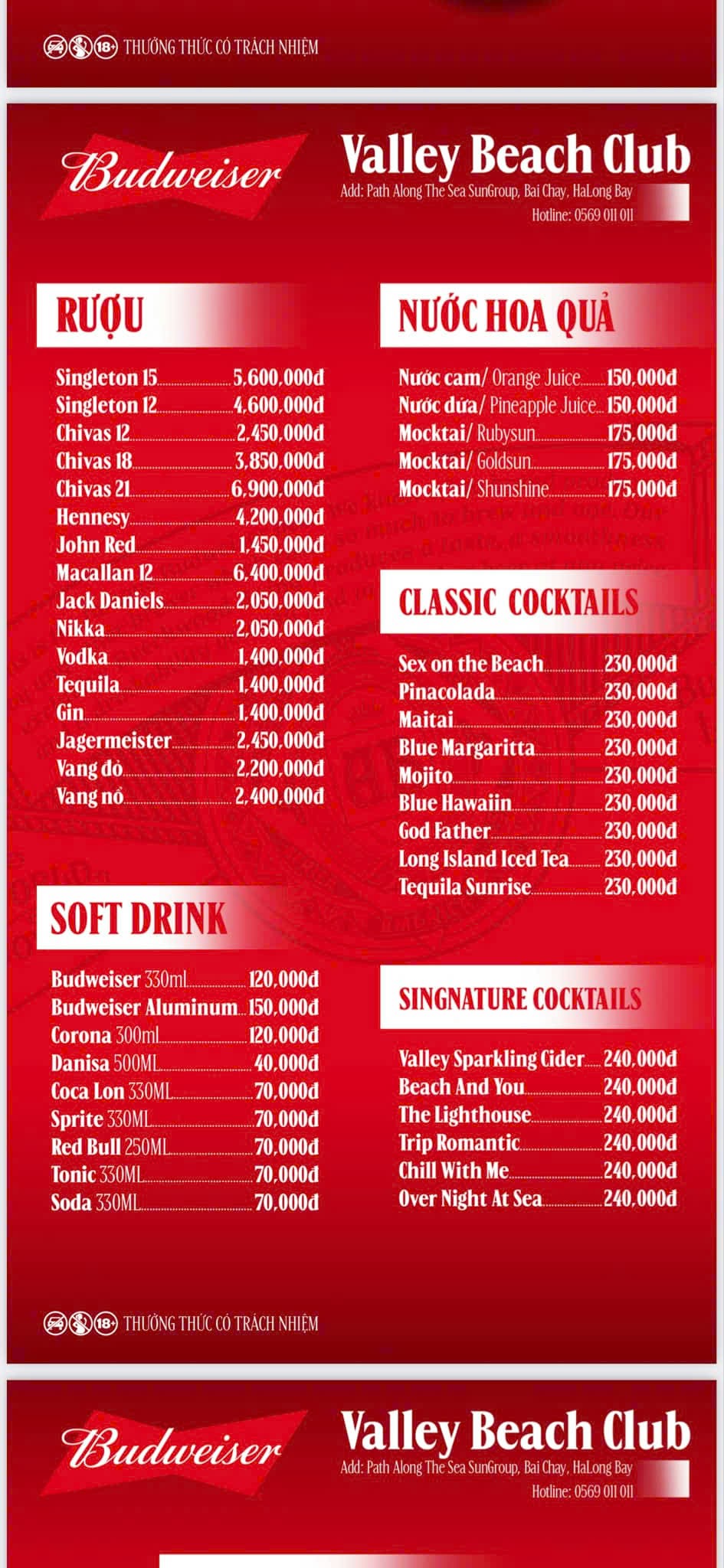 Giá Valley Beach Club Bãi Cháy Hạ Long Quảng Ninh