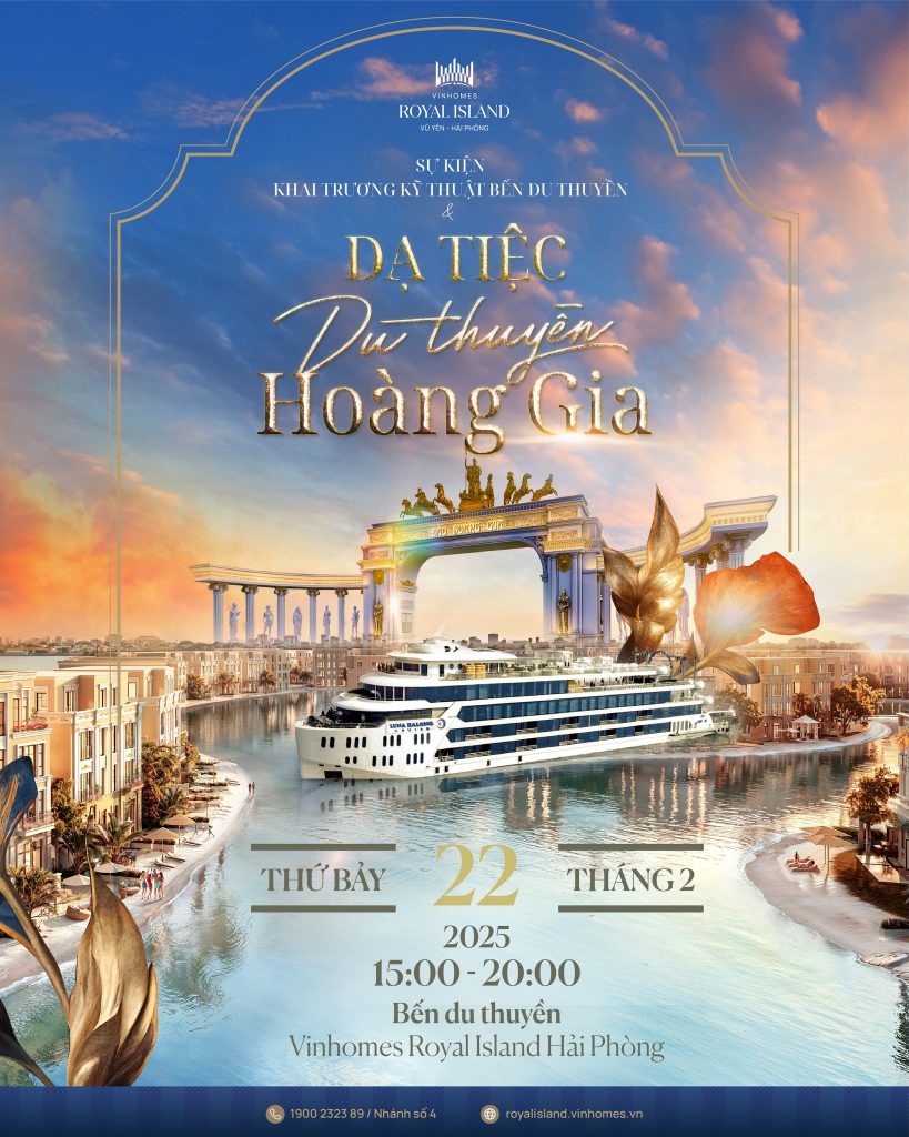 Du thuyền Luna Halong Cruise, Bến du thuyền Vinhomes Royal Island