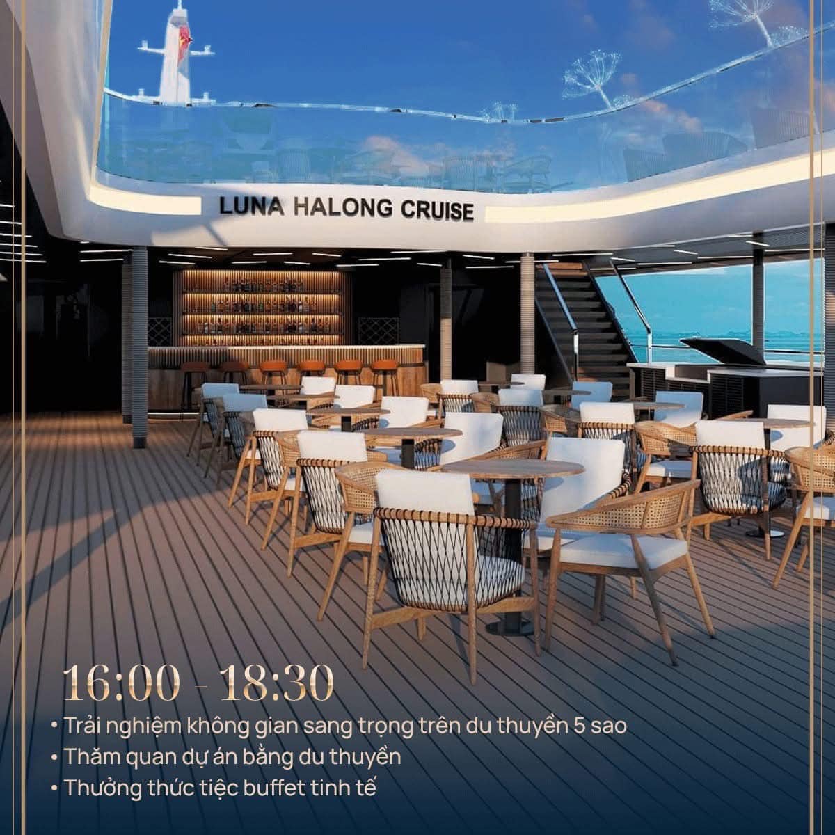 Du thuyền Luna Halong Cruise, Bến du thuyền Vinhomes Royal Island