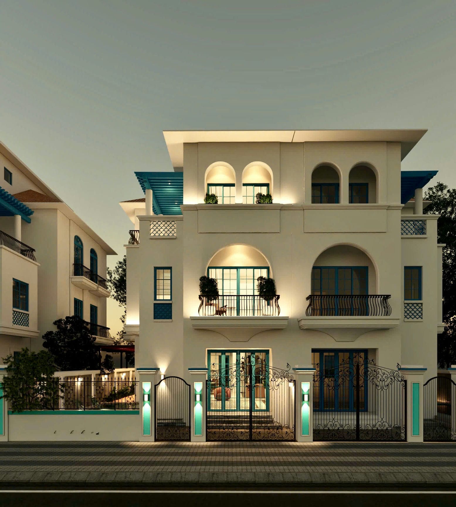 Villa Fancy De Villa C7 29 biệt thự nghỉ dưỡng thượng lưu tại Sun Feria Hạ Long