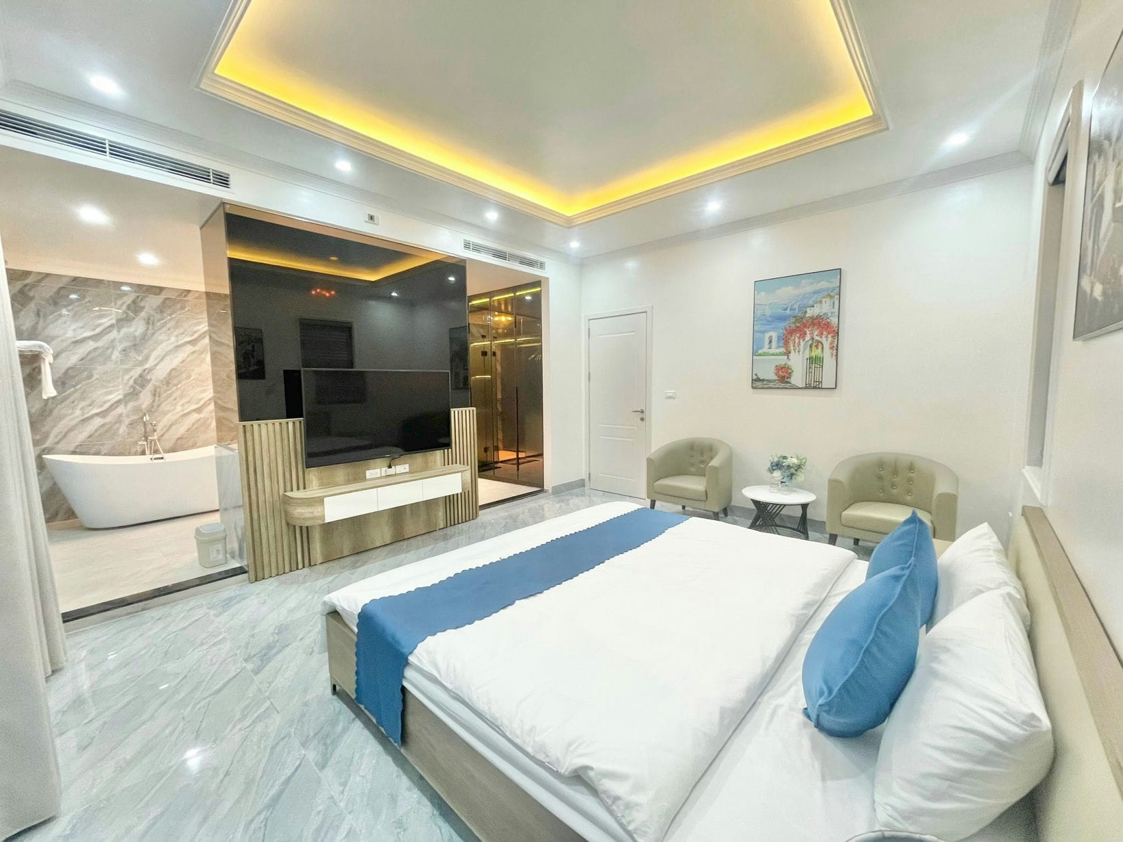 Phòng ngủ Villa M3 26 Amanda Sun Feria Hạ Long Quảng Ninh