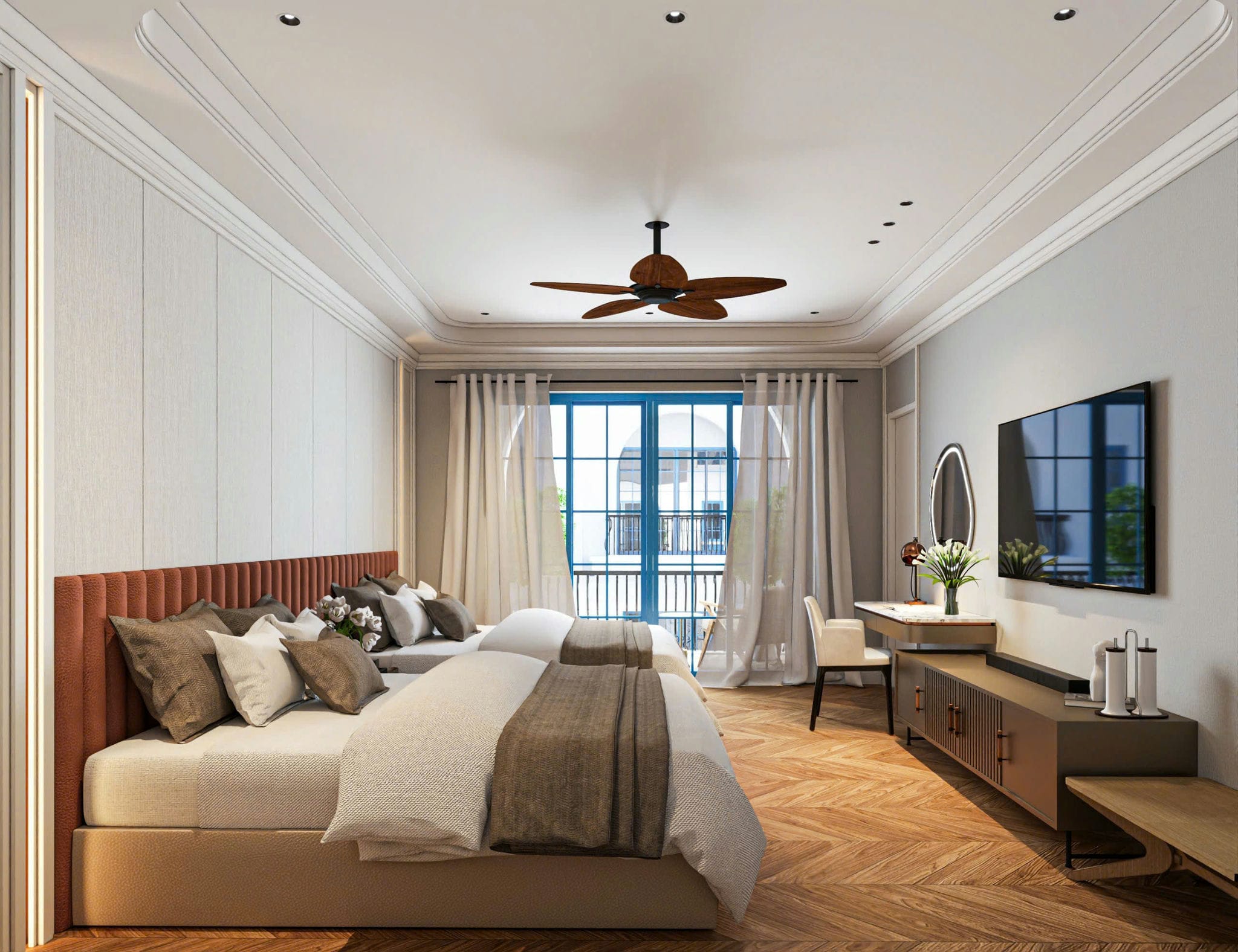 Villa Fancy De Villa C7 29 biệt thự nghỉ dưỡng thượng lưu tại Sun Feria Hạ Long