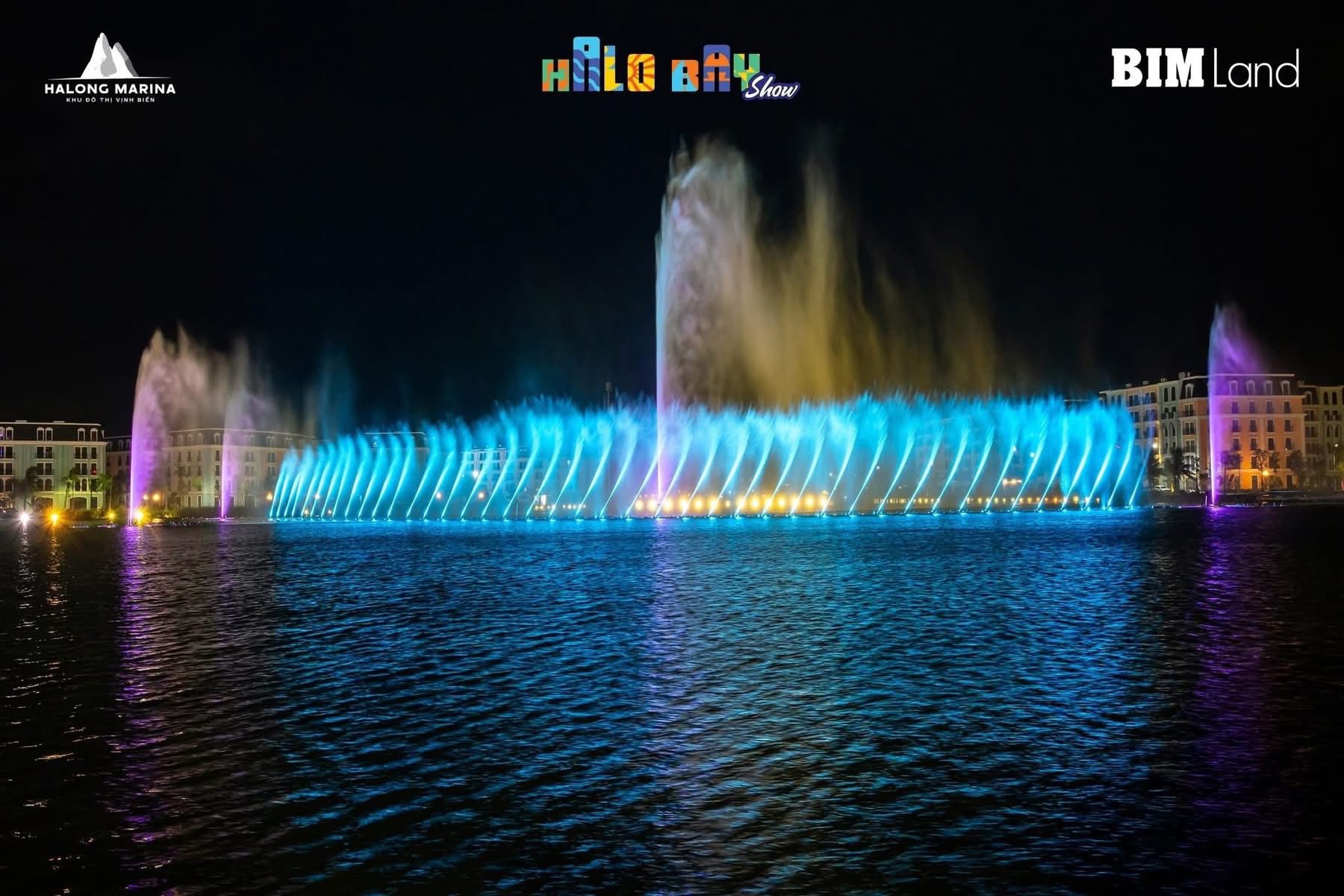 Halo Bay Show nhạc nước hoành tráng chính thức ra mắt tại Hạ Long Marina