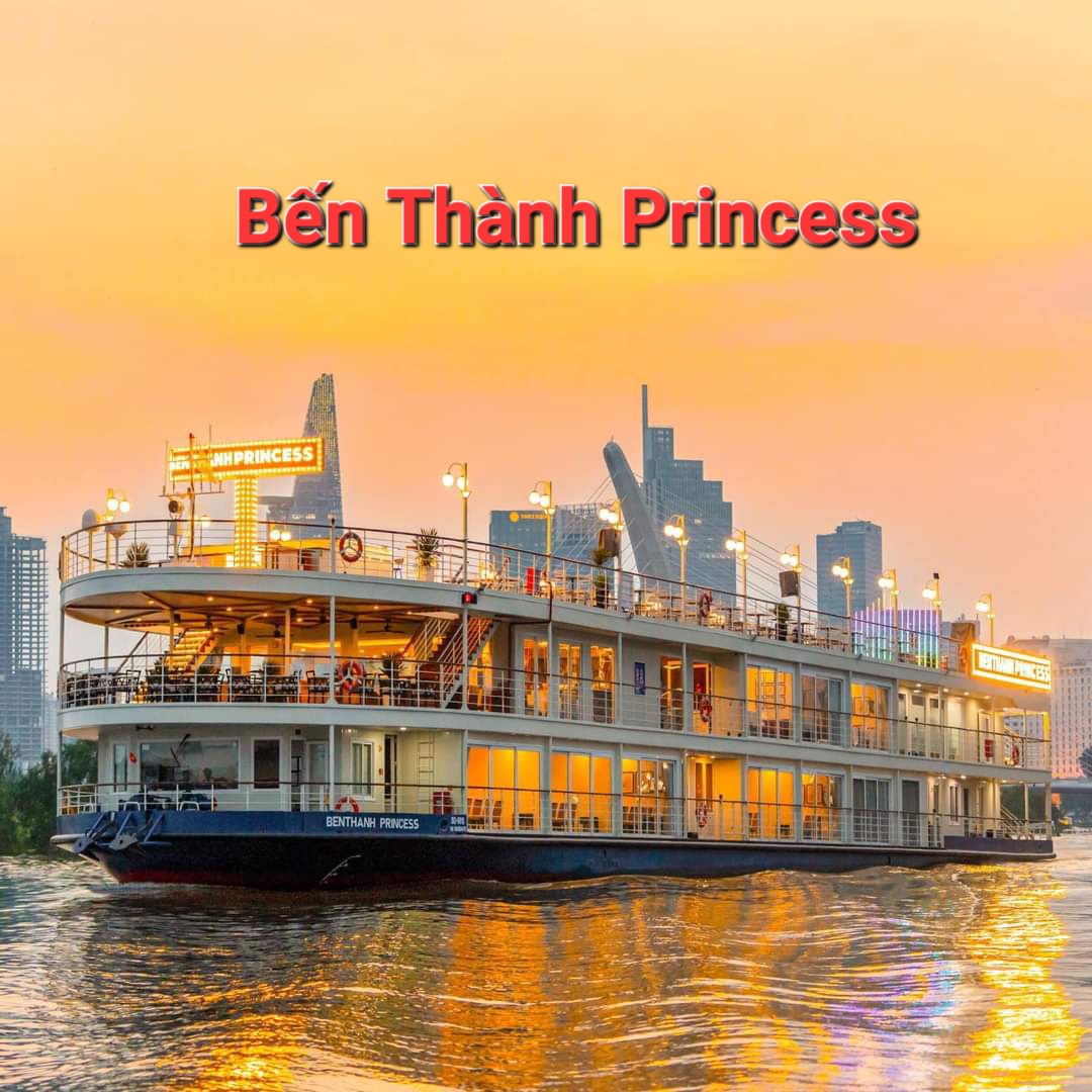 Ăn tối trên du thuyền Princess sông Sài Gòn