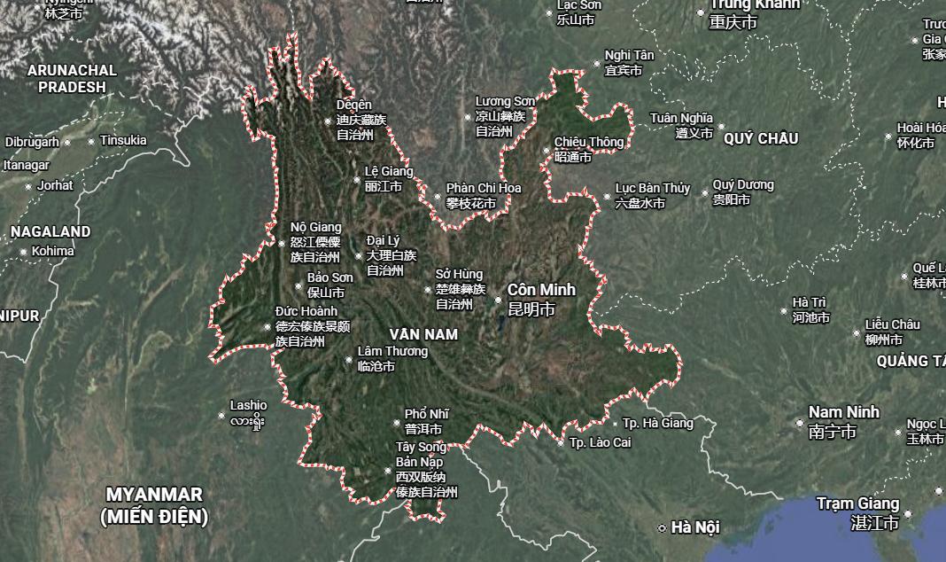 Lệ Giang thuộc tỉnh Vân Nam Trung Quốc