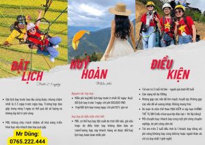 Đặt chỗ bay Dù lượn ở Hà Nôi, Sapa
