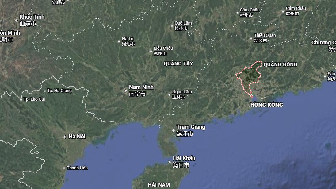 Quảng Châu thuộc tỉnh Quảng Đông Trung Quốc